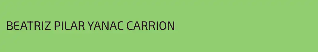 BEATRIZ PILAR YANAC CARRION